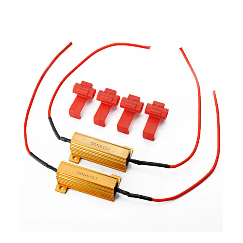 Горячая Распродажа 2 шт. 50 Вт нагрузочные резисторы светодиодный фонарик