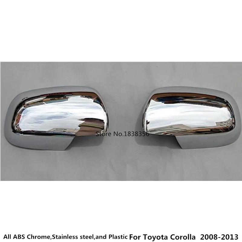2 шт. боковое стекло заднего вида для Toyota Corolla Altis 2008 2009 2010 2011 2012 2013 ABS Chrome|side mirror