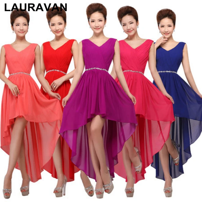 Robe princesse/шифоновое асимметричное платье с v-образным вырезом для девочек