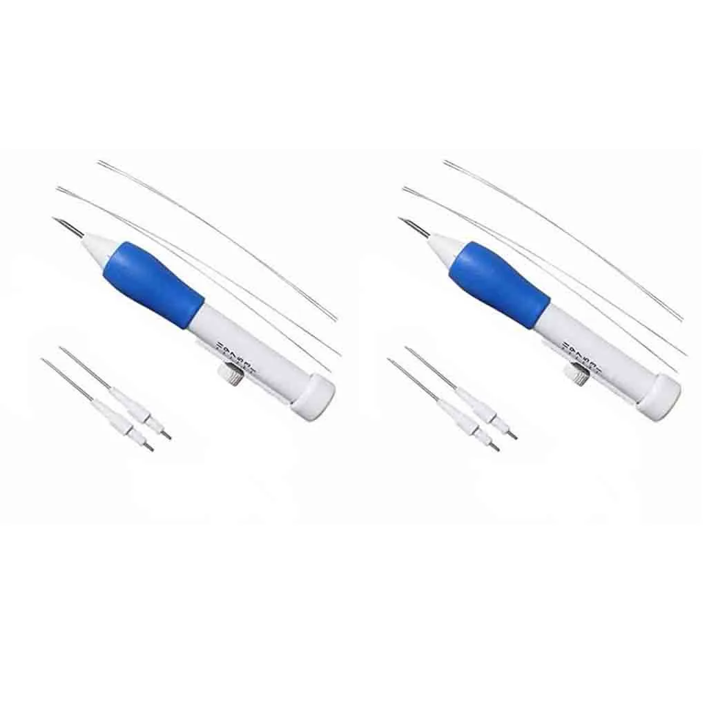 2 шт. магический инструмент для вышивки ручка Вышивка Иглы Инструмент плетения