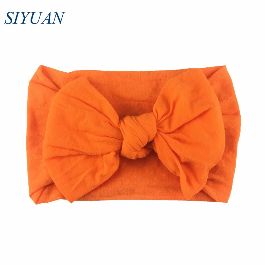 1 шт./лот мягкая нейлоновая повязка на голову Широкий Эластичный Тюрбан для волос