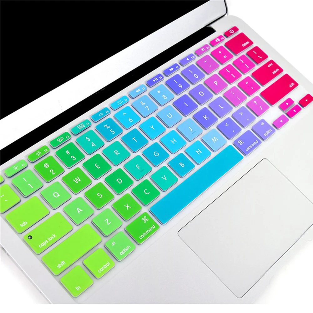 Для Apple Pro 13 15 дюймов Air retina US силиконовые кнопки для клавиатуры защита кожи