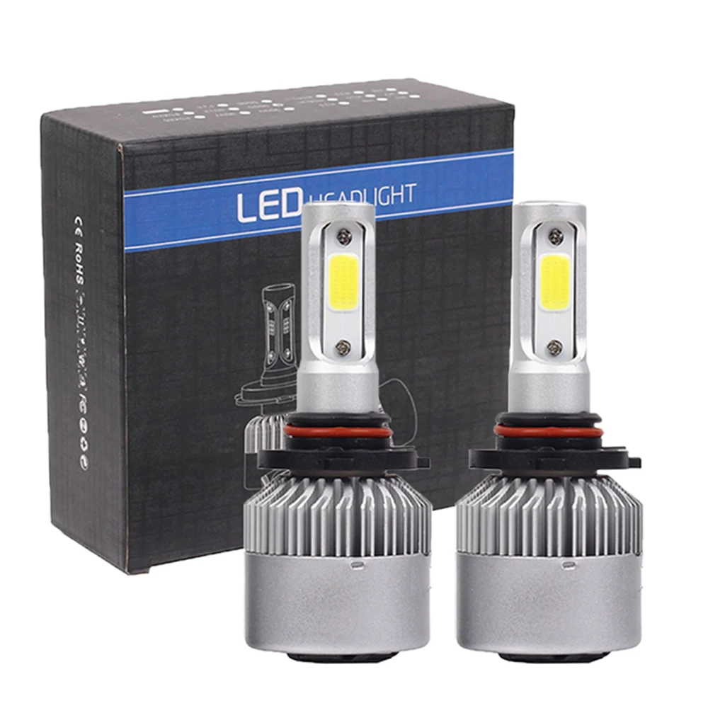2x Plug &amp Play 9004 9005 HB3 H10 9006 HB4 H16 светодиодный головной светильник 72W фары для 8000LM s