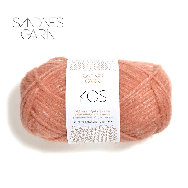 1*50g Ball Sandnes Garn KOS Yarns Alpaca Yarn Handknitting wool for knitting and Crochet | Дом и сад