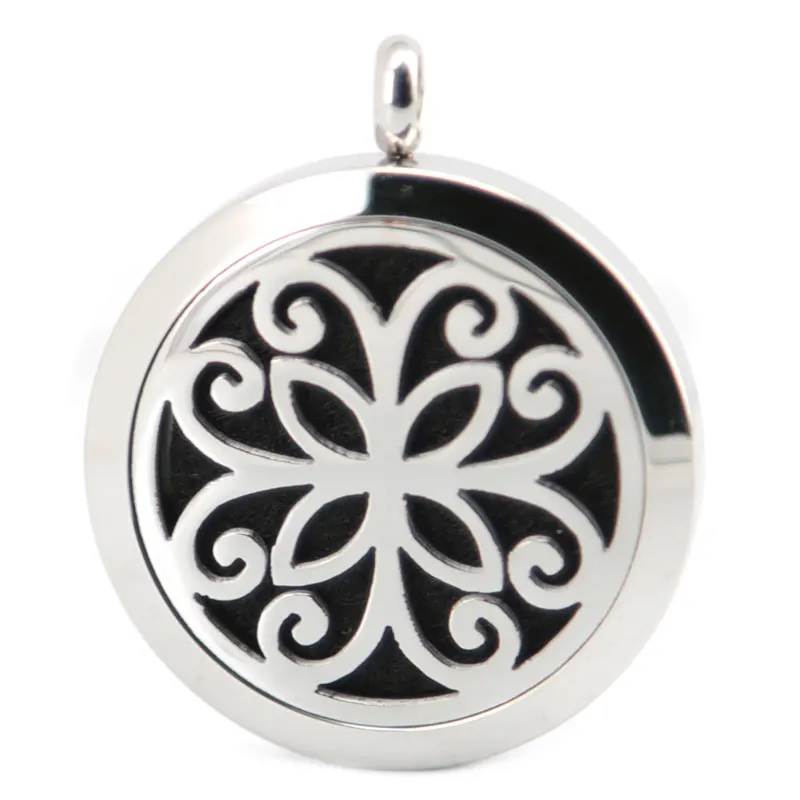 Серебряное Ювелирное Украшение Цветок ароматерапия эфирное масло 316 Подвеска из