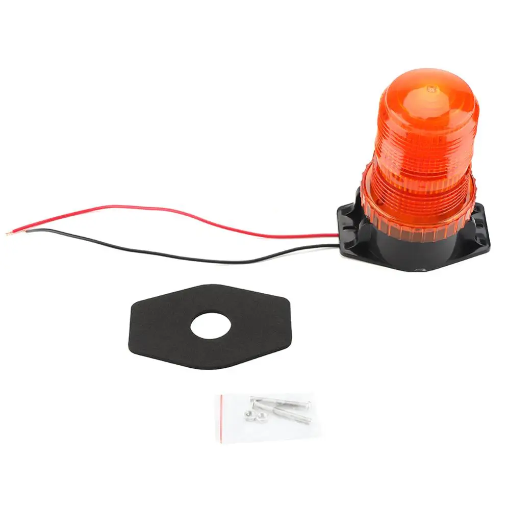 DC10-110V сигнальный индикатор 30LED предупреждающий свет вращающаяся мигающая лампа