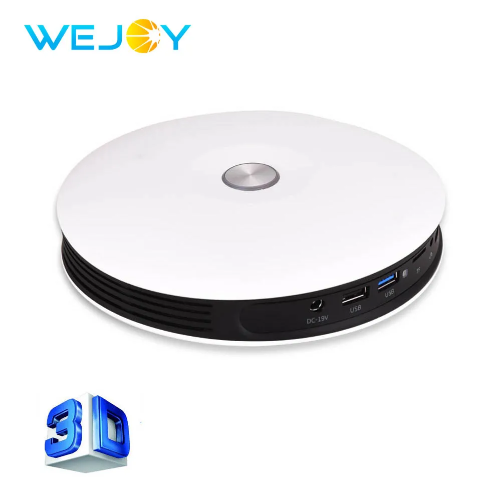 Проектор Wejoy Mini 3D 4K DLP проектор с поддержкой LED видео телефона портативный