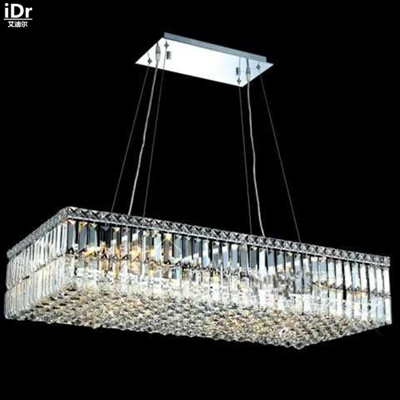 Люстры для России прозрачная Хрустальная люстра L90cm x W45cm H20cm | Лампы и освещение