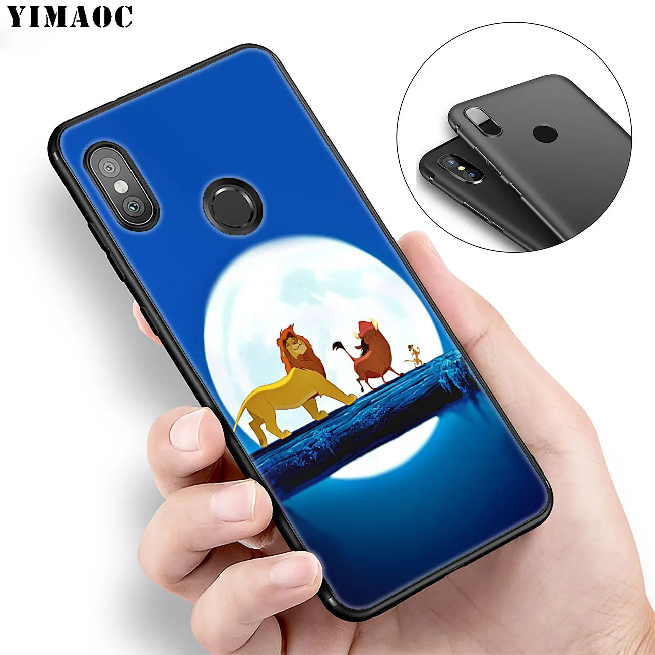 YIMAOC Hakuna Matata Lion King мягкий силиконовый чехол для телефона Xiaomi Redmi K30 K20 Note 8 8T 7 5 6 Pro Mi