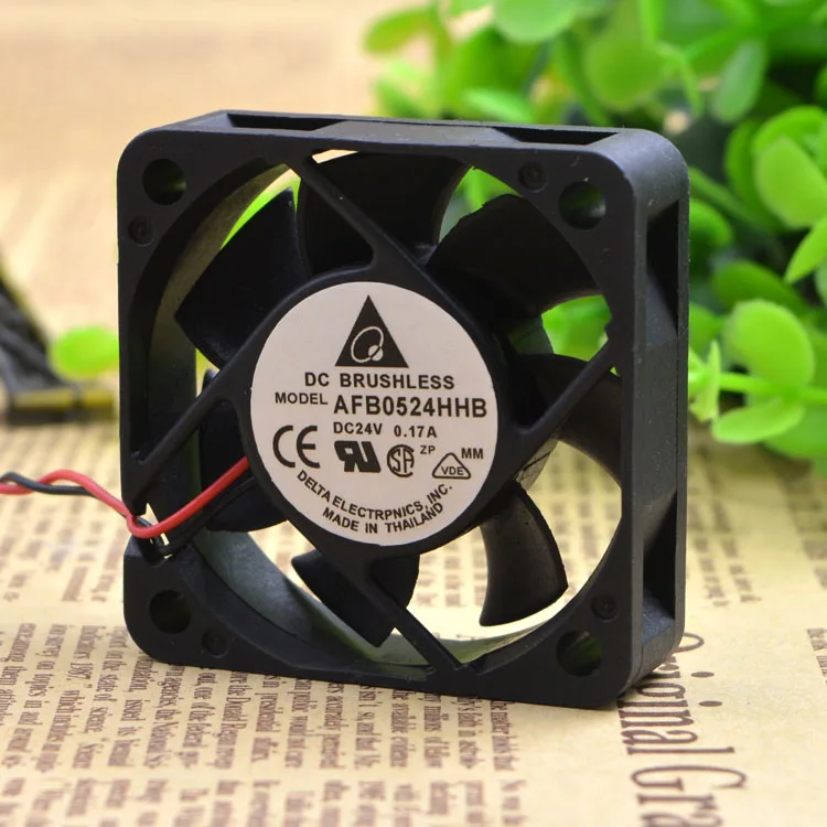 Бесплатная доставка. Afb0524hb 5015 24 v 0 17 A двойной шаровой инвертор вентилятор 5 см