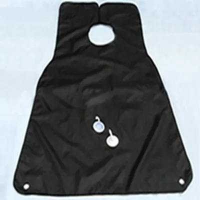Black 1 20шт Мужской фартук для бритья бороды мужские ванная комната черные белые средства ухода за бородой триммер волос передник для бритья мужские водонепроницаемые чистящие средства защиты - Цвет: Black 1