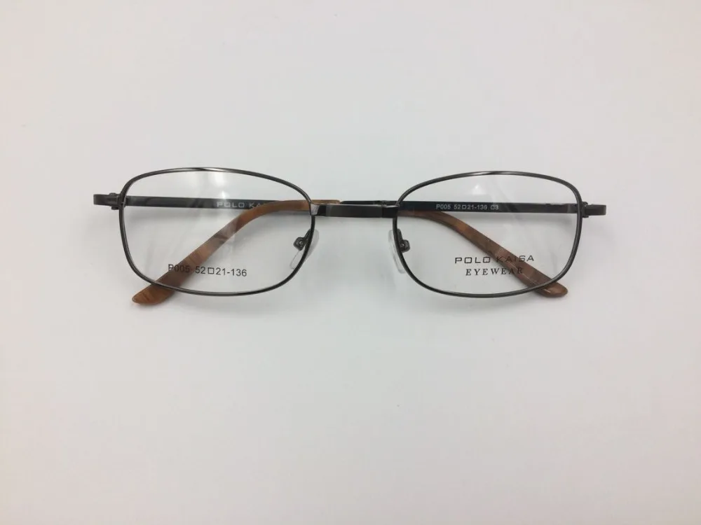 Складные очки в титановой оправе мужские Оптические по рецепту с чехлом|prescription