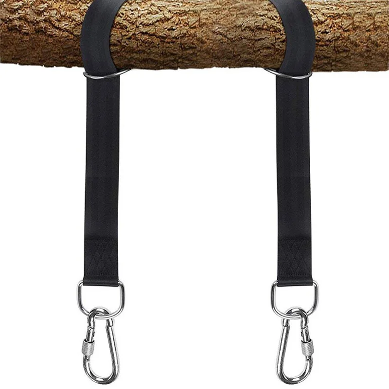 

Swing Hanging Outdoor Tools Buckle Tree Garden Kit Holds Hammocks