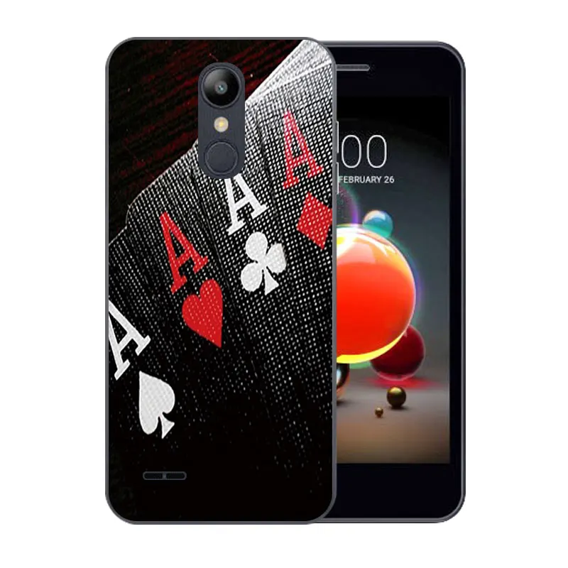 5 0 &quotдля Capa LG K9/K8 2018 Роскошные ТПУ чехлы для телефонов с узором Marb K 9 8 Мягкая