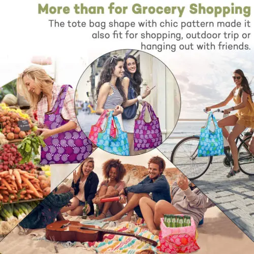 2 шт./много Эко сумка для покупок оксфордская Сумка тоут Сумки из натуральной кожи