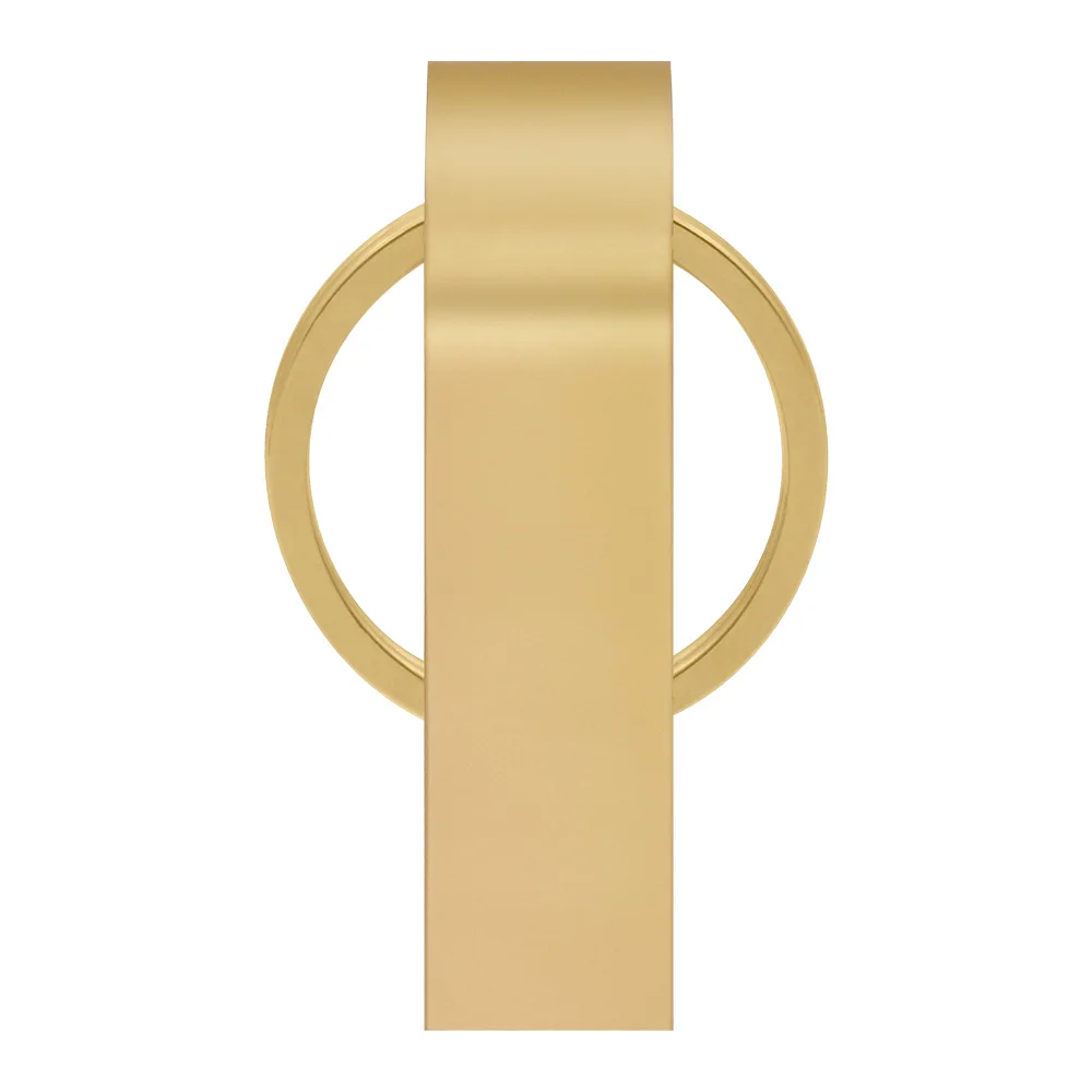 glod Стиль Usb флеш-накопитель 32 ГБ 16 ГБ 8 ГБ Usb флешка с логотипом на заказ металлическая карта памяти диск оптом подарки более 10 шт логотип бесплатно - Цвет: glod