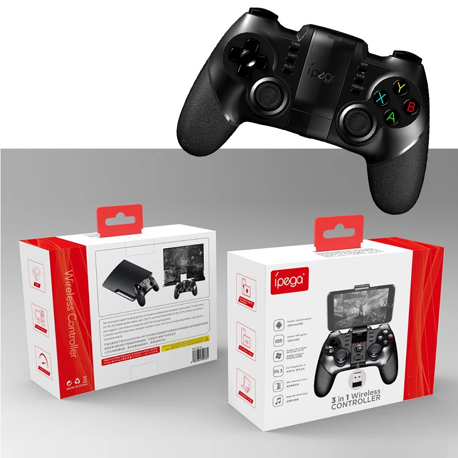 IPega PG-9076 PG 9076 Bluetooth геймпад для PS3 беспроводной контроллер с держателем