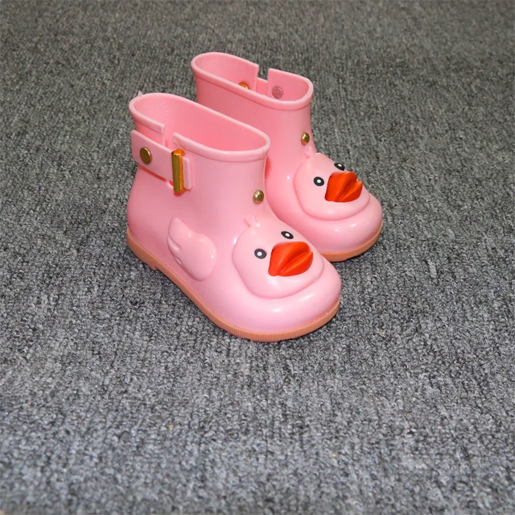 Непромокаемые сапоги для мальчиков и девочек милые непромокаемые из ПВХ с