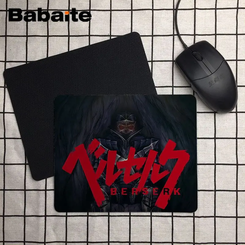Babaite Cool New Berserk armor DIY дизайн игровой с узором коврик для мыши Размер 18x22 см 25x29