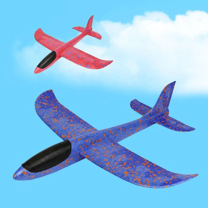 38cm DIY Hand Throw Flying Glider Planes Toys For Children Foam Aeroplane Model Party Bag Fillers Plane Game | Дом и сад