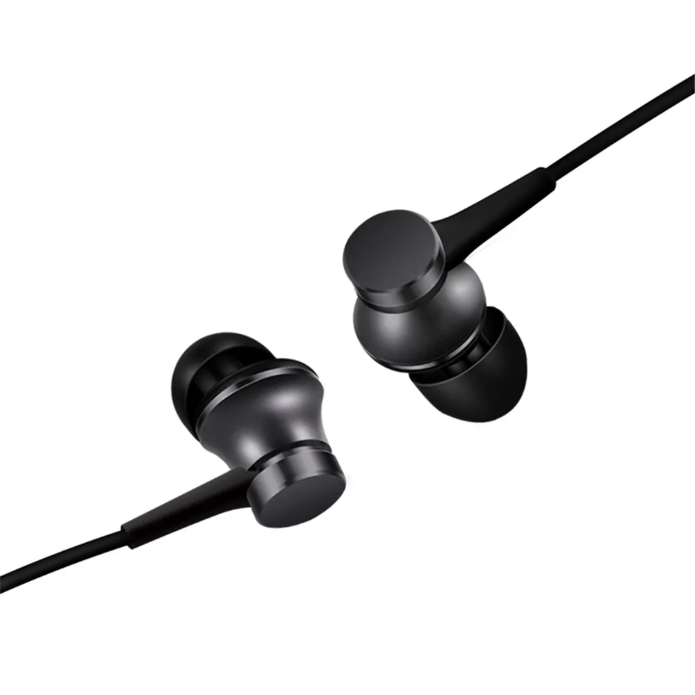 Оригинальные наушники Xiaomi Piston молодежная версия вкладыши с микрофоном стерео AUX 3