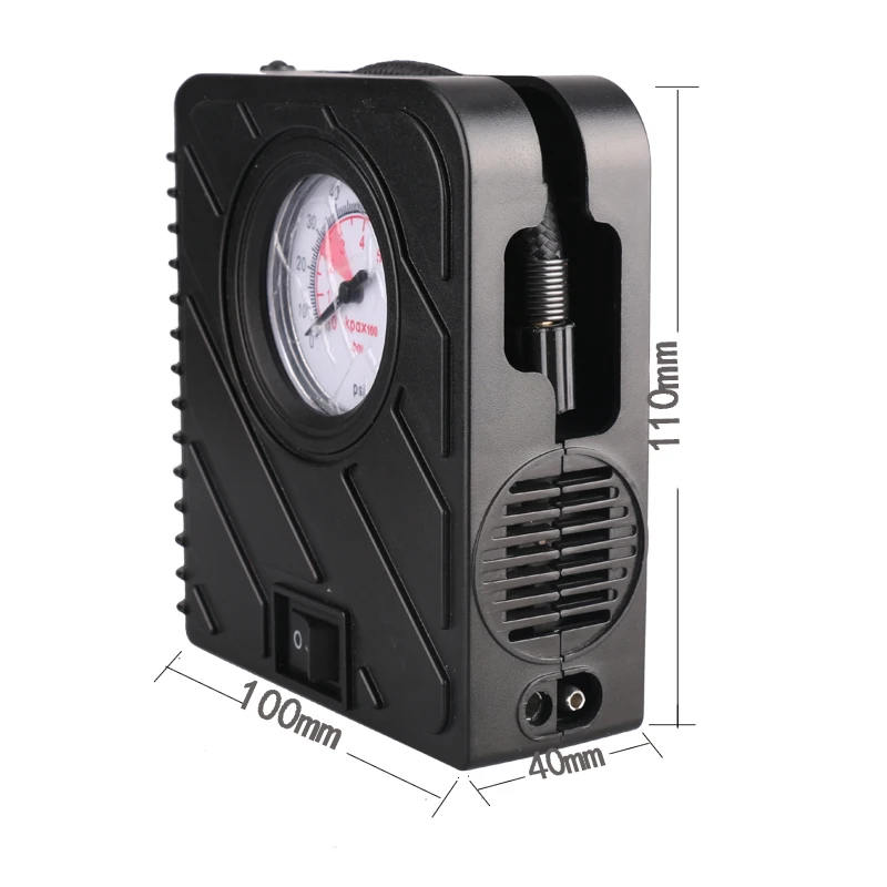 Car Air Compressor DC 12 Volt Portable Pump 100 PSI Digital Tire Inflator for Motorcycles Bicycles | Автомобили и мотоциклы