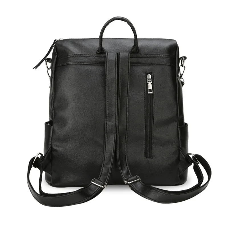 Модный женский рюкзак из экокожи высокого качества для девочек подростков