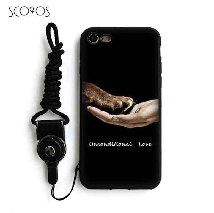 SCOZOS лучший собачий Силиконовый ТПУ мягкий чехол для телефона IPhone X 5 5S Se 6 S 7 8 Plus # nb31