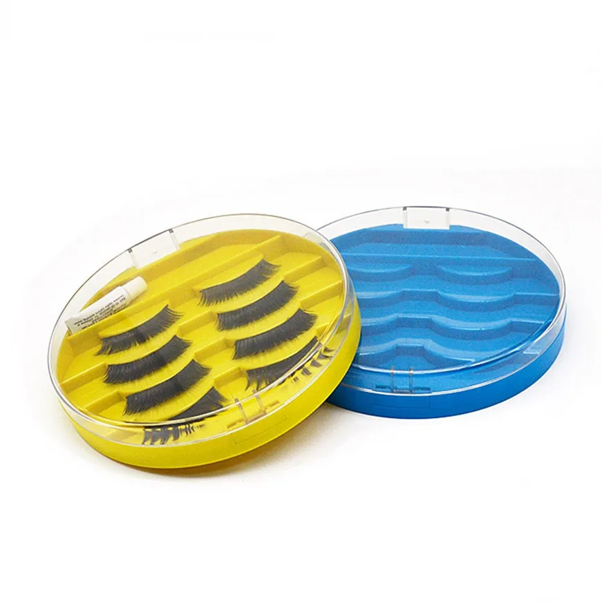 2017 # акриловый милый бант ложный футляр для ресниц коробка макияж косметический