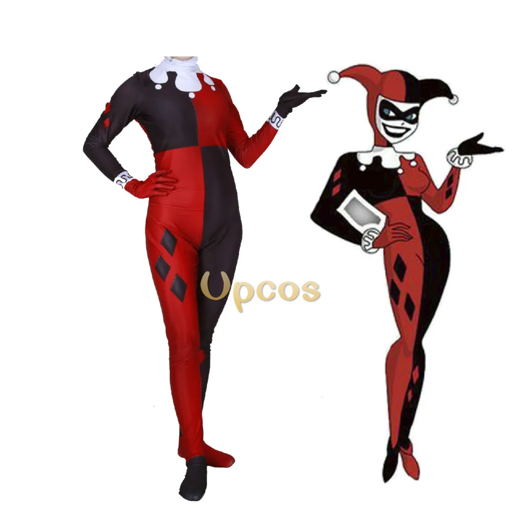 Отряд Самоубийц Harley Quinn сексуальный костюм для косплея Женский на Хэллоуин