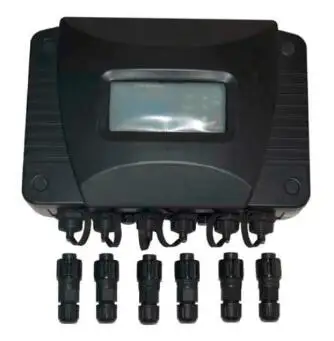 Дешевая 4-сторонняя водонепроницаемая распределительная консоль DMX ЖК-дисплей