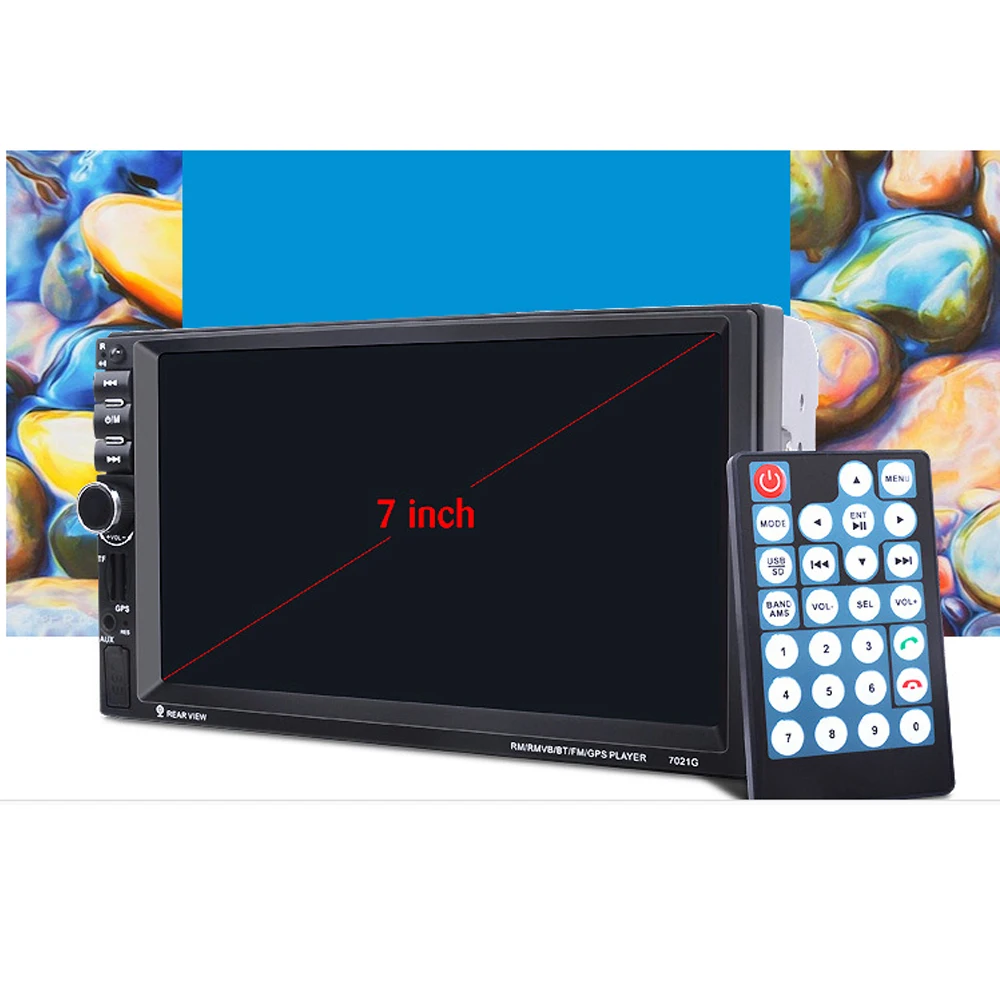 Greenwon 7 &quotСенсорный экран 7021G автомобиль Bluetooth MP3/MP4/MP5 плеер gps навигации Поддержка
