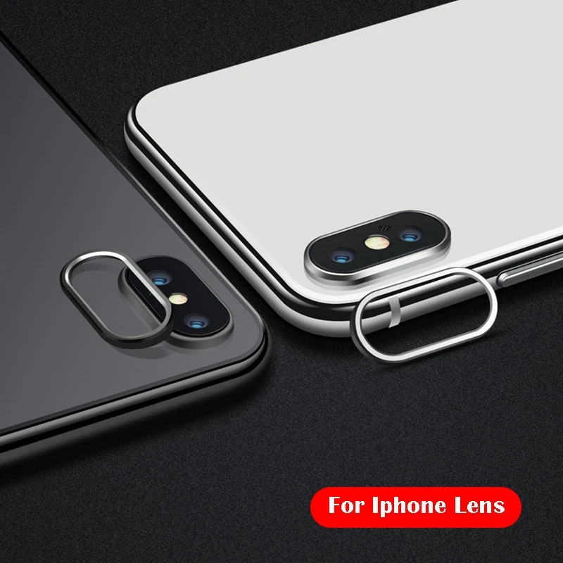 Защитная пленка для iPhone XR X XS MAX 8 7 6s Plus, защитное кольцо для объектива камеры, закаленное стекло, защита от царапин, стекло