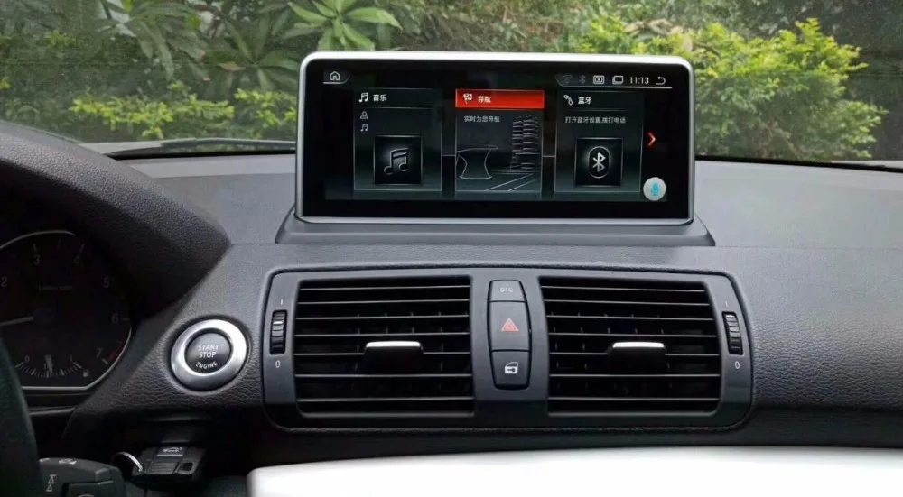 Антибликовый экран HDMI 10 25 &quotAndroid 9 0 автомобильный монитор для BMW 1 серии E81 E82 E87 E88