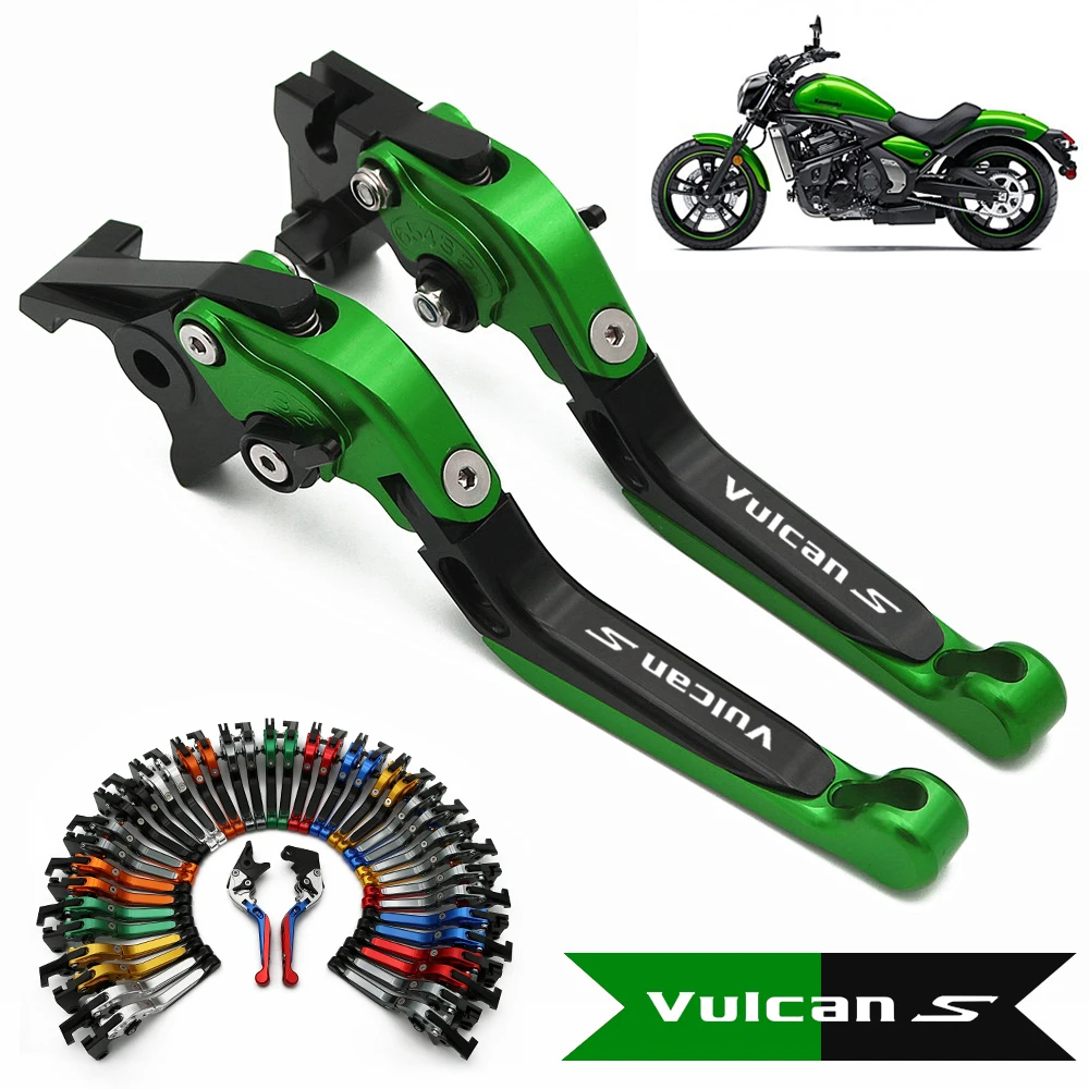 Мотоциклетные Складные Выдвижные Регулируемые рычаги тормозной муфты для Kawasaki