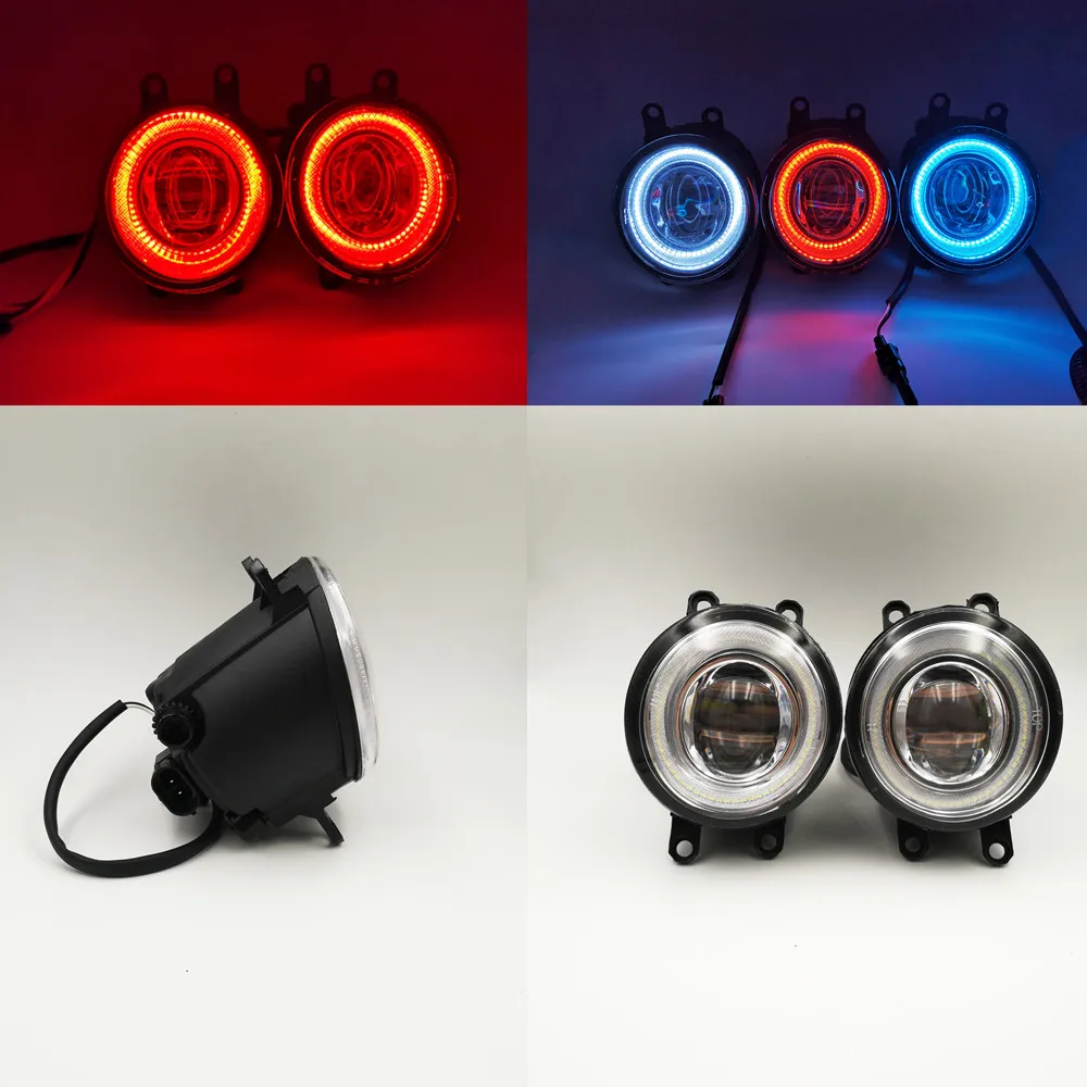 CSCSNL 1 Set/pair 12V автомобильный светодиодный Ангельские глазки DRL Противотуманные