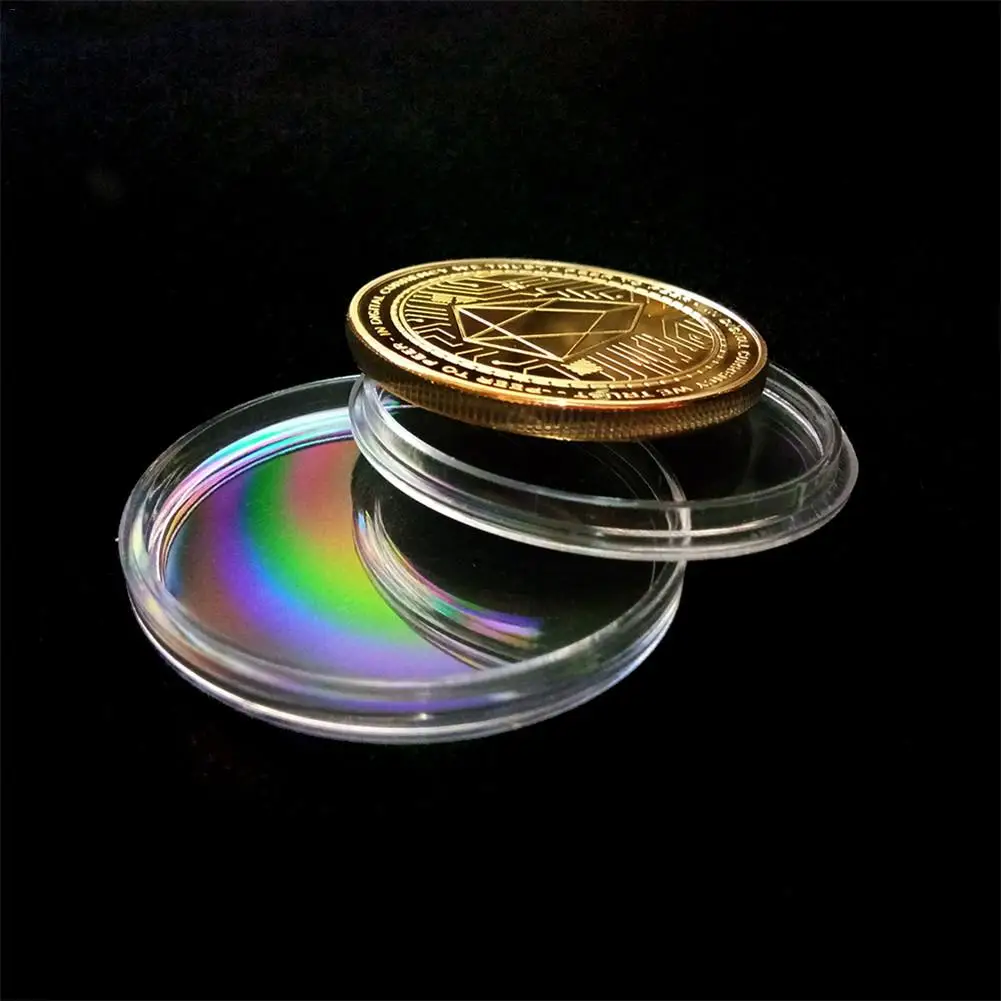 EOS позолоченные монеты физическая монета художественная Подарочная коллекция