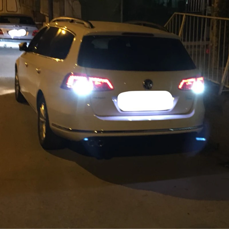 Автомобильные светодиодные лампы OKECAM 2x T15 W16W 921 912 Canbus OBC без ошибок резервные огни