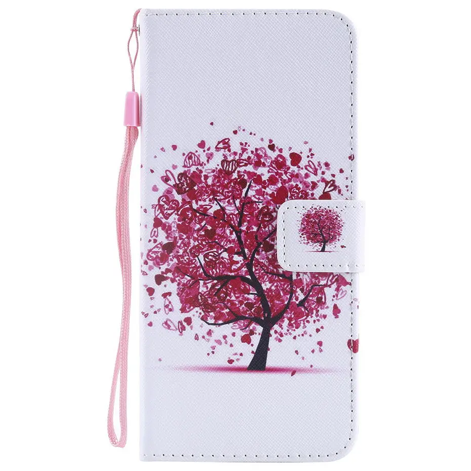 PU Leather Phone Case For Huawei Honor 8X JSN-L21 JSN L21 Honor8X 8 X Flip Cover Fashion Cartoon lovely | Мобильные телефоны и