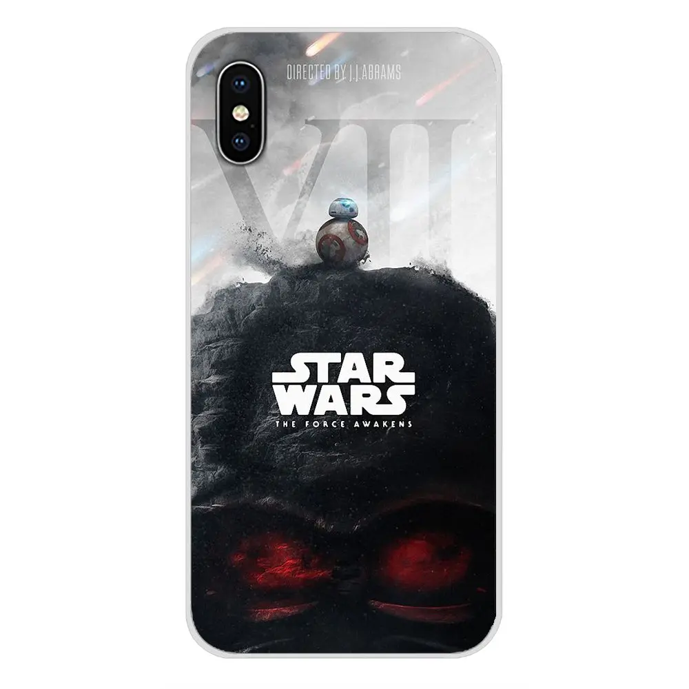 Чехлы для мобильных телефонов Wars The Force Awakens Darth Vader Apple iPhone X XR XS MAX 4 4S 5 5S 5C SE 6 6S 7 8 Plus
