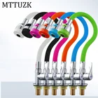 MTTUZK смеситель для кухни из твердой латуни силикагель вращение в любом направлении