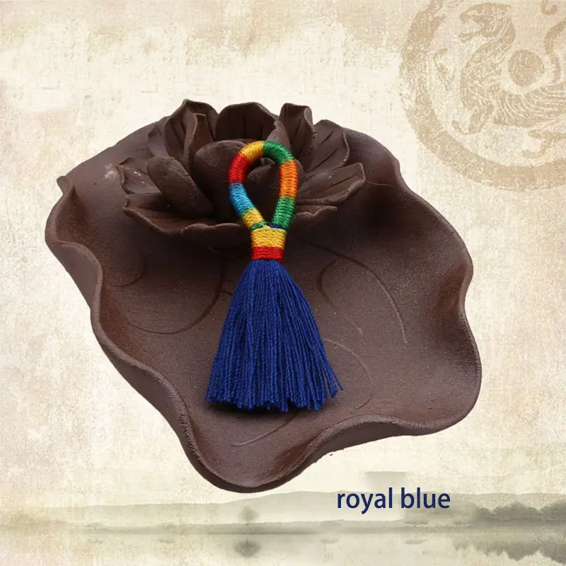 

20pcs/lot 4cm clothing accessories key tassel Outer ring sewing tassel trim decorative key tassels for curtain home decoration