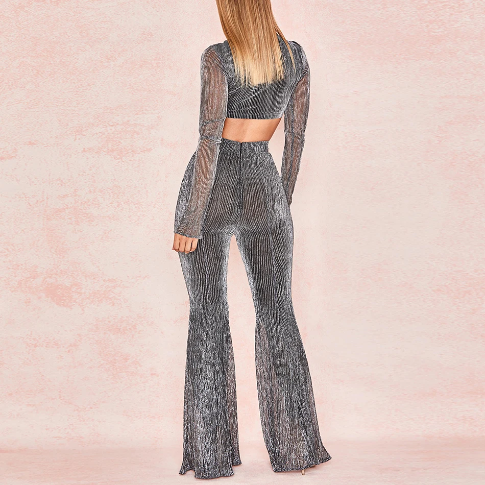 2018 осенние и зимние новые женские сексуальные топы с длинными рукавами