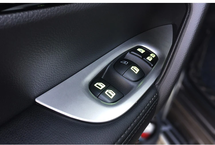 Для Nissan Rogue Sport Qashqai J11 хромированная дверь, окно, подлокотник, кнопка переключения, панель, отделка рамы