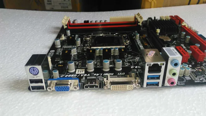 1155 H77 материнская плата б/у оригинальная BIOSTAR H77MU3 USB3.0 SATA3|sata3| |