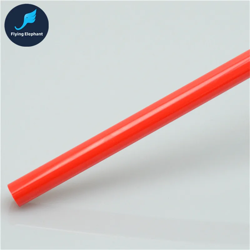 Водяное охлаждение непрозрачные трубки OD14mm PETG жесткие трубы белый синий красный зеленый для ПК системы охлаждения 50 см - Цвет лезвия: Red