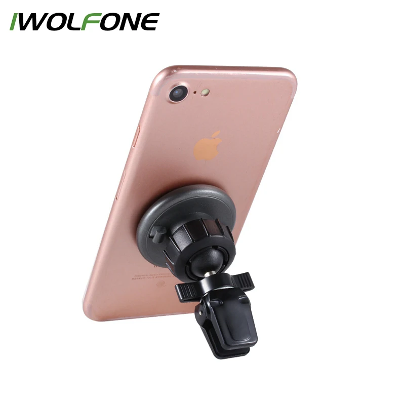 IWOLFON 2018 Car Phone Holder Magnetic Air Vent Mount Mobile Smartphone Stand Magnet Support Cell Cellphone Telephone Tablet GPS | Мобильные