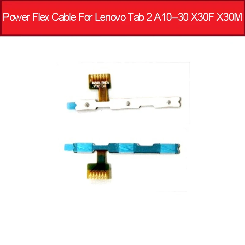 Гибкий кабель ВКЛ/ВЫКЛ для Lenovo Tab 2 A10 30 TB2 X30L X30F X30M Кнопка питания сна Flex лента