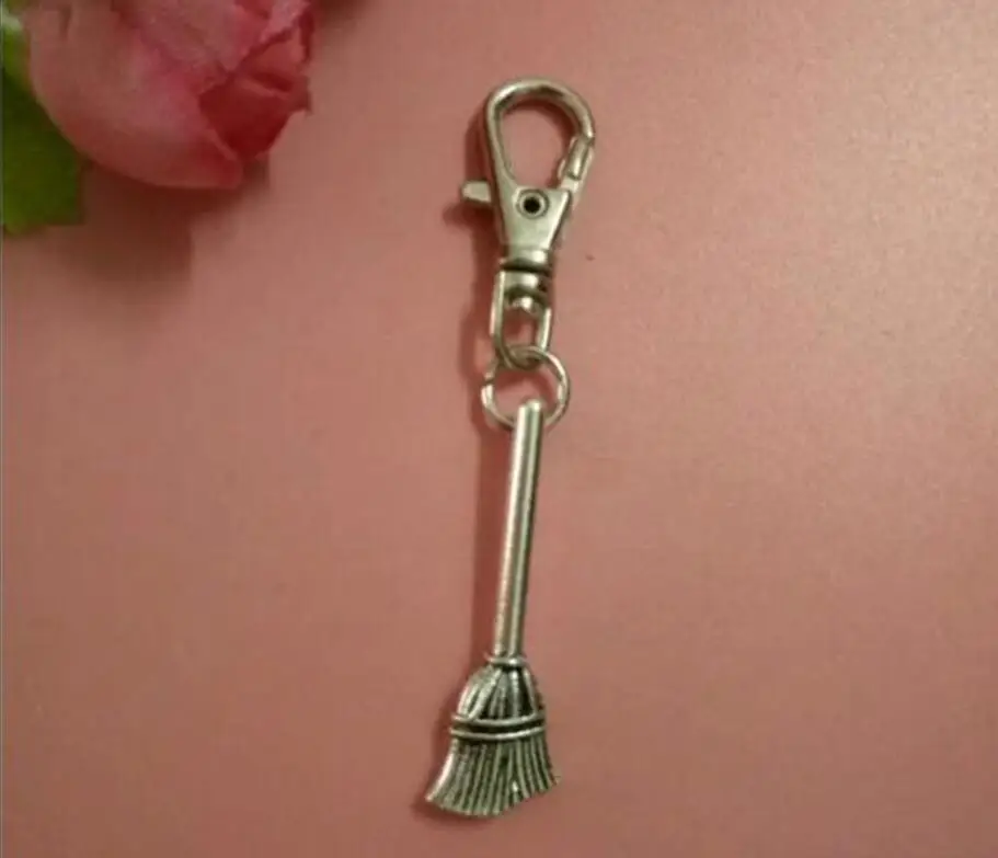 50 шт. винтажная подвеска в виде метлы ведьмы на Хэллоуин | Украшения и аксессуары