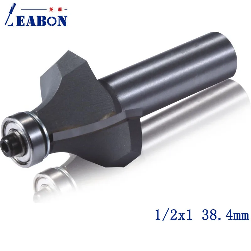 LEABON 1/2x1 38 4 мм Диаметр Высококачественная угловая круглая фреза TCT|router bit|router bit